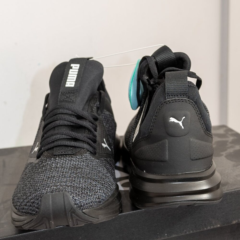 Black Puma men shoes